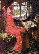 John William Waterhouse I am half sick of shadows said the lady of shalott oil painting reproduction